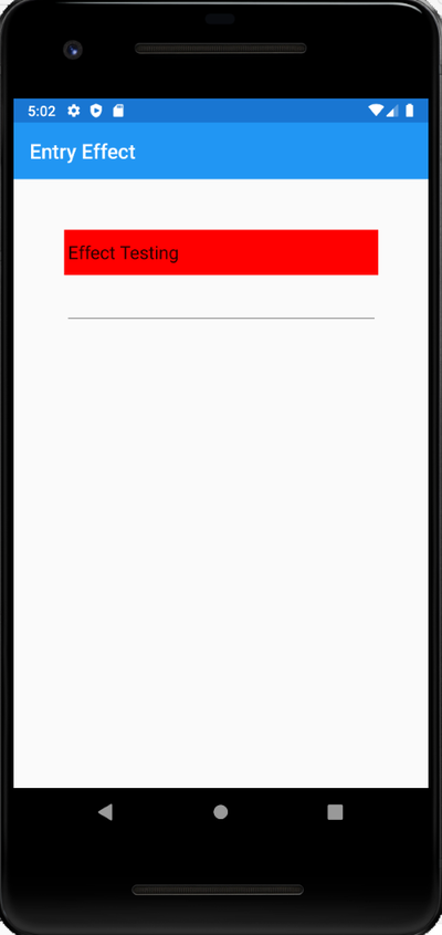Effects in Xamarin