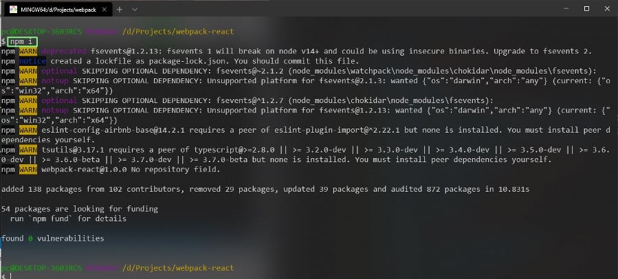 npm-i