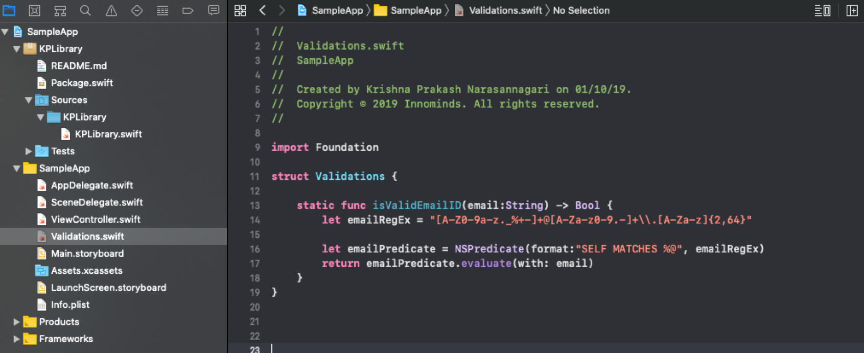 Swift Package for iOS developers