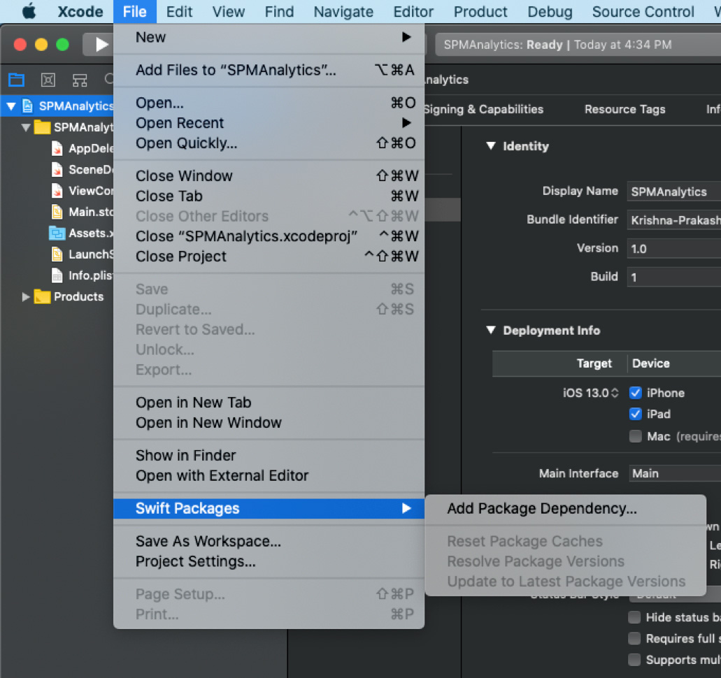 CocoaPods is a dependency manager for Swift